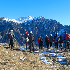 P1170348   Sul ciglio della  Val dei Ronchi.